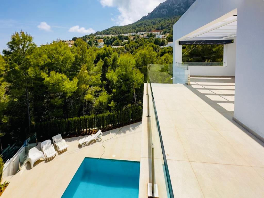 Calpe Villa Lujo Playa Piscina Jardin Barbacoa Ideal Familias Y Grupos Екстер'єр фото
